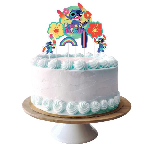 7 Pack Lilo & Stitch Cake Decorating Kit