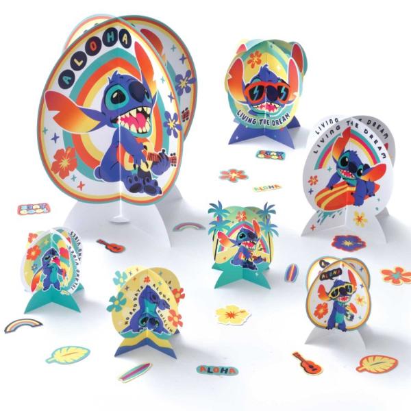 7 Pack Lilo & Stitch Table Decorating Kit - 31.7cm x 17.7cm x 10.9cm