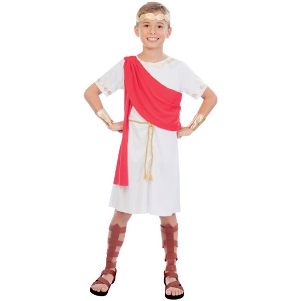 Toga Boy Costume - 6 - 8 Years