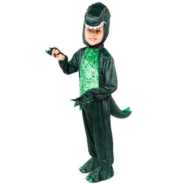 Dark Dino Dinosaur Costume - 3 - 4 Years