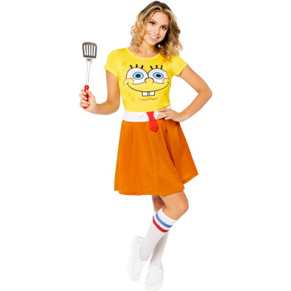 Women Spongebob Costume - Size 12 - 14