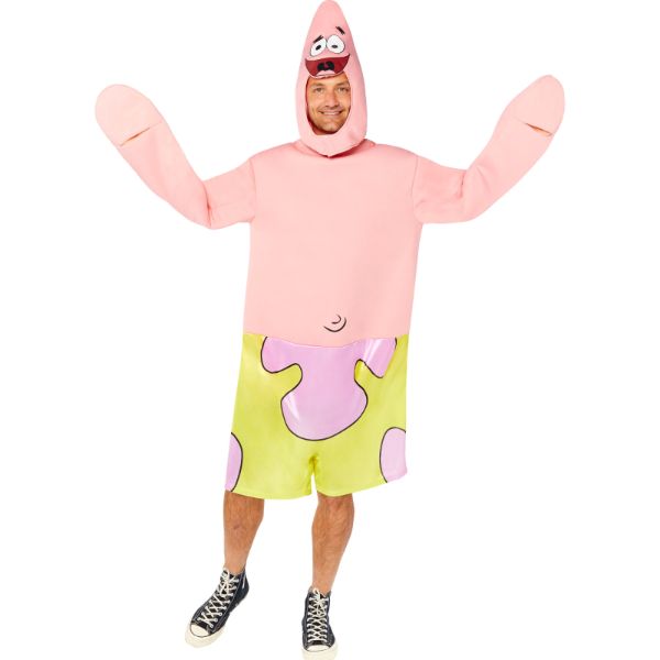 Spongebob Patrick Men Costume - Large