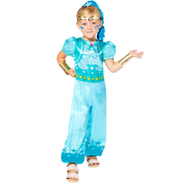Blue Shimmer & Shine Costume - 6 - 8 Years
