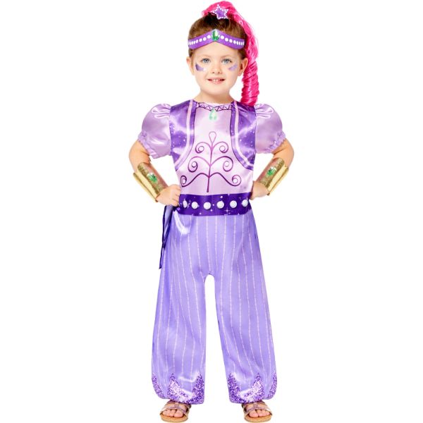 Purple Shimmer & Shine Costume - 6 - 8 Years