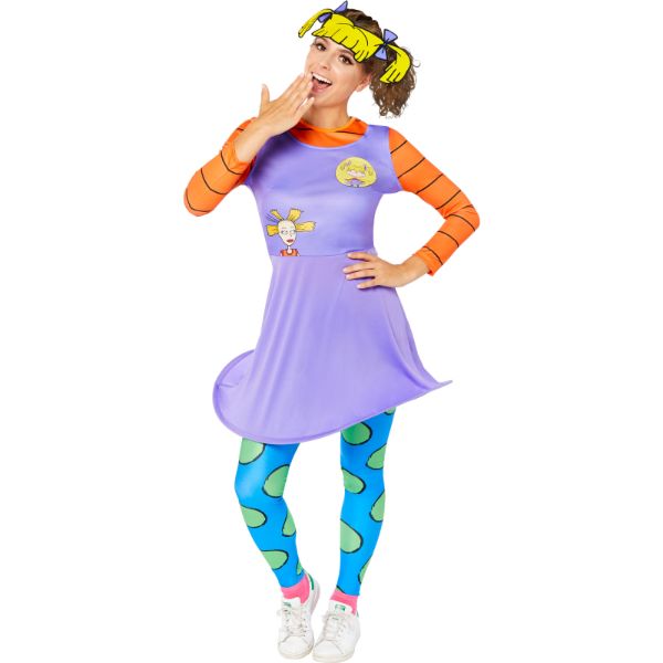 Rugrats Angelica Women Costume - Size 10 - 12