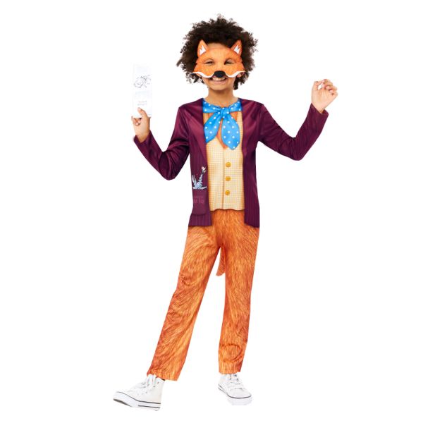 Mr Fox Boys Costume - 8 - 10 Years