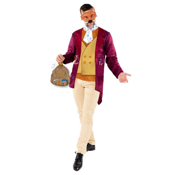 Mr Fox Men Costume - Extra Large