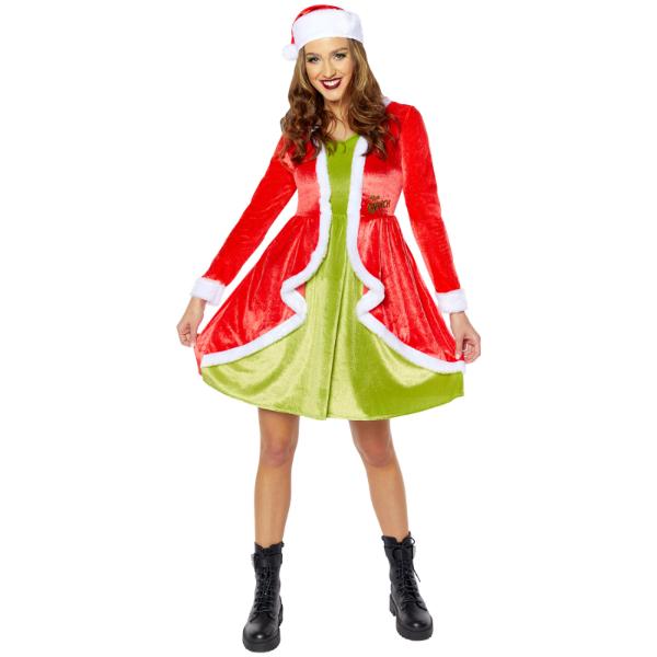 Dr Suess The Grinch Womens Costume - Size 10 - 12