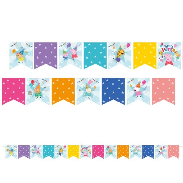 Peppas Party Print Banner - 240cm