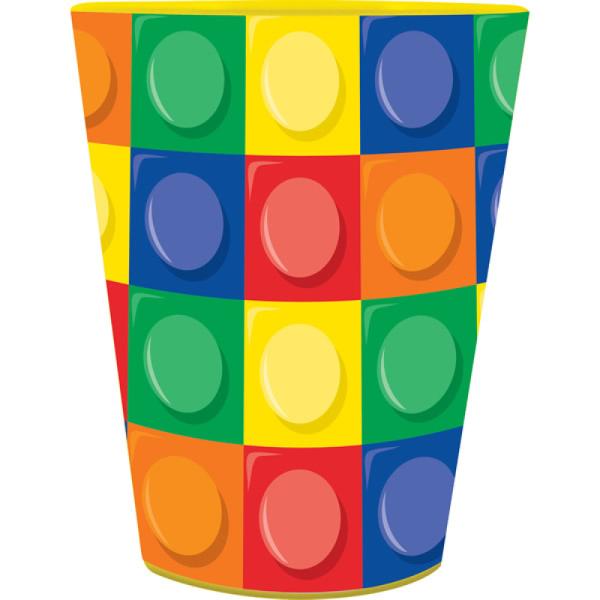 Block Party Keepsake Souvenir Favor Cups - 473ml