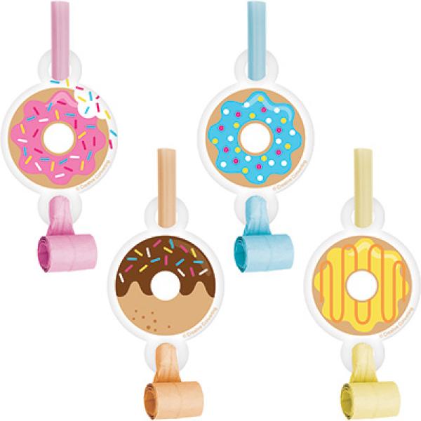 8 Pack Donut Time Blowouts With Medallions