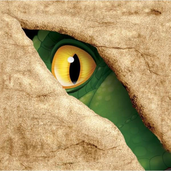 16 Pack Dino Blast Beverage Napkins
