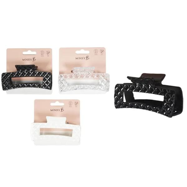 Faceted Core Claw Clip - 10cm