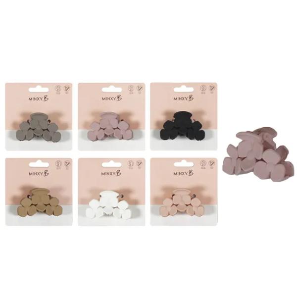 Triple Flower Claw Clip - 6cm