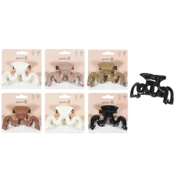 Squiggle Claw Clip - 9cm