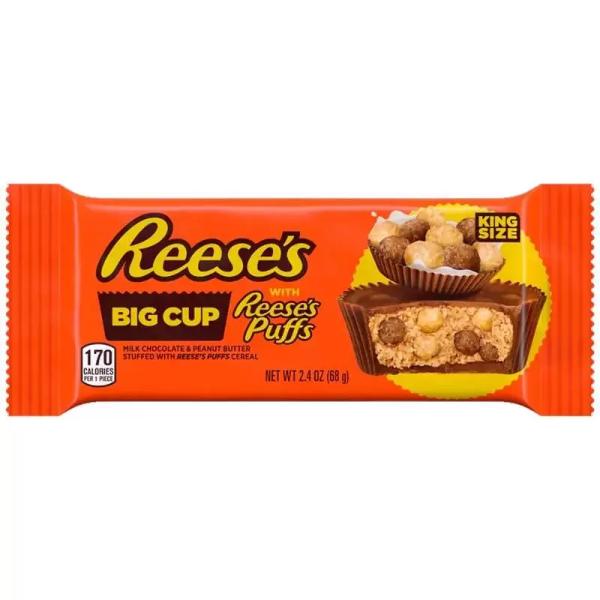 Reese Big Cup With Reeses Puffs - 68g