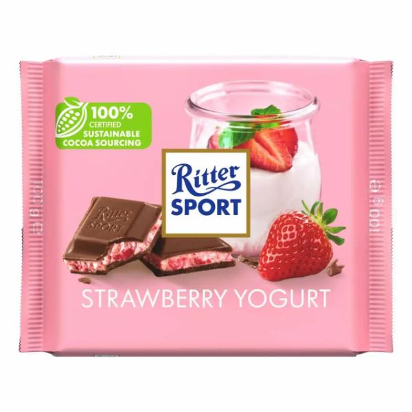 Ritter Sport Strawberry Yogurt Chocolate - 100g