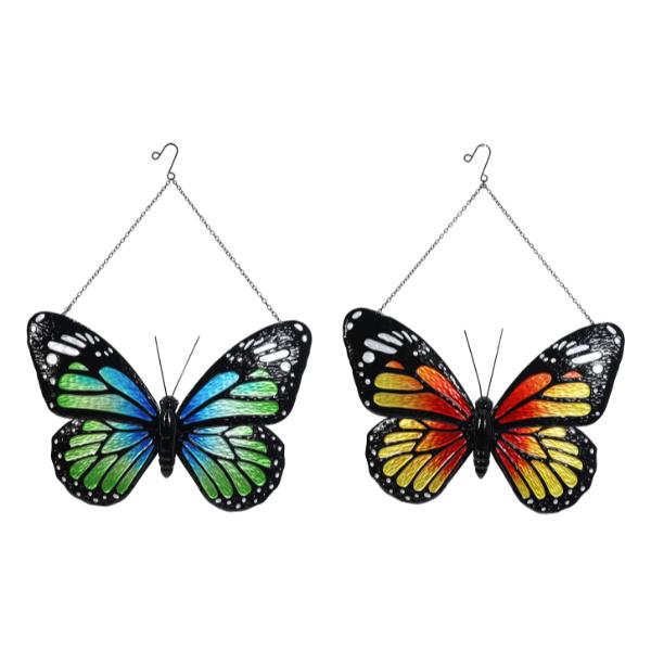 Metal Butterfly Wall Art - 47cm