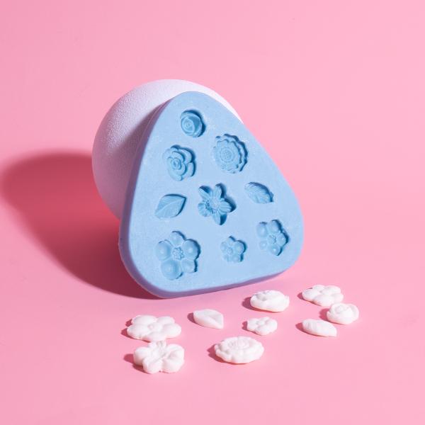 Sprinks Mixed Flowers Silicone Mould