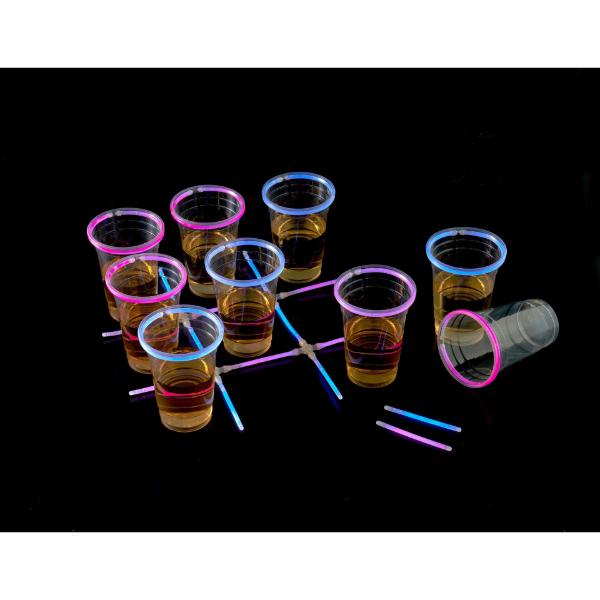 Glowing Tic Tac Toe Game