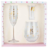Load image into Gallery viewer, 3 Pack 70th Birthday Glass Set