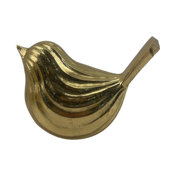 Gold Decor Bird - 14cm