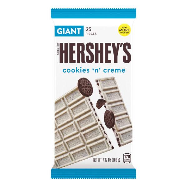 Giant Hersheys Cookies N Creme - 208g