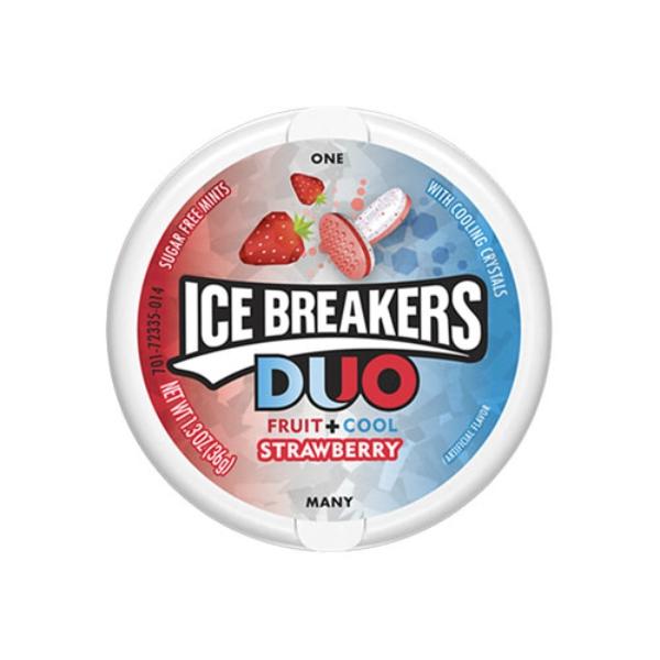 Ice Breakers Duo Fruit & Cool Strawberry Mints - 36g