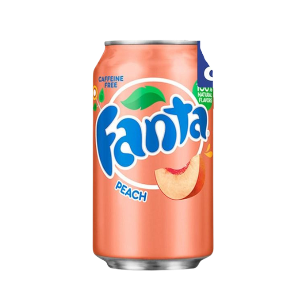 Peach Fanta Can - 355ml
