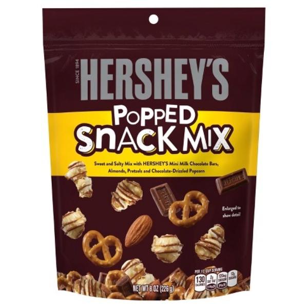 Hersheys Milk Chocolate Popped Snack Mix - 226g