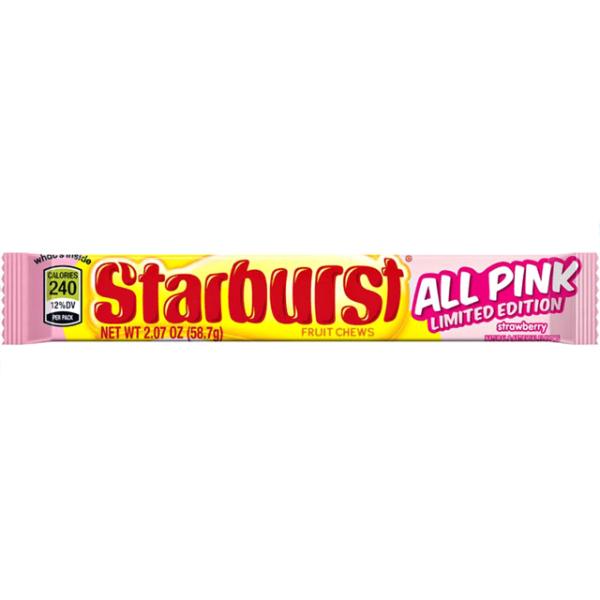Starburst All Pink Strawberry Chews - 58g