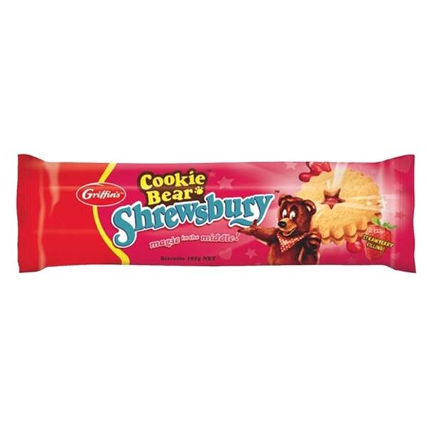 Griffin Shrewsbury Cookie Bear - 195g