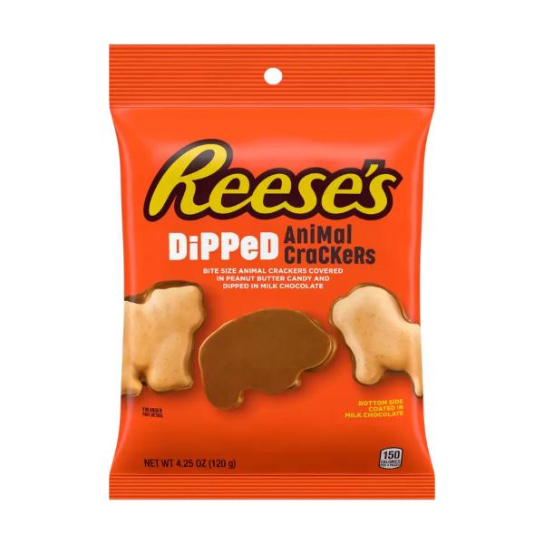 Reeses Dipped Animal Crackers - 120g
