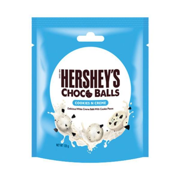 Hershey Choc Balls Cookies N Creme - 120g