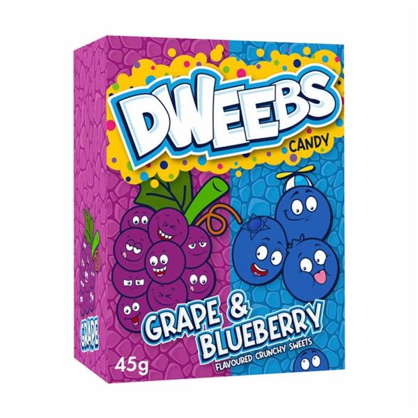 Grape & Blueberry Dweebs Candy - 45g