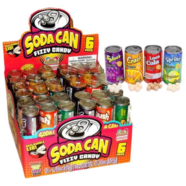Fizzy Candy Soda Can - 42g