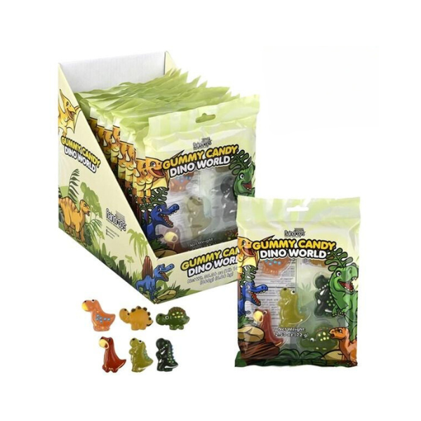 Dino World Gummy Candy - 70g