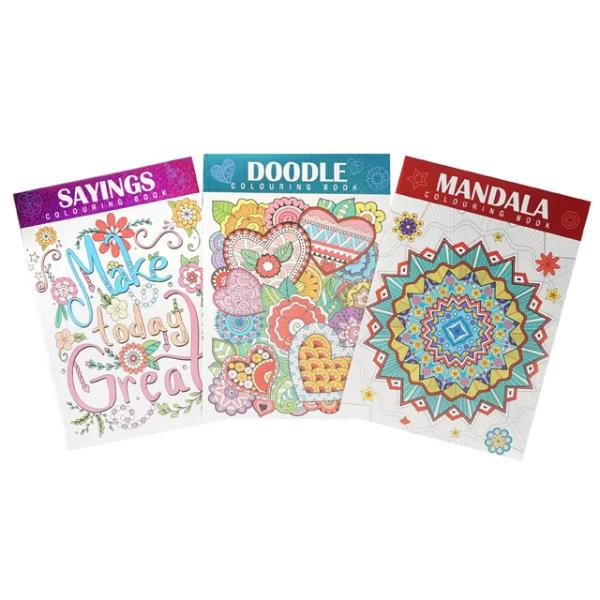 Mandala Colouring Book - 21cm x 29.7cm