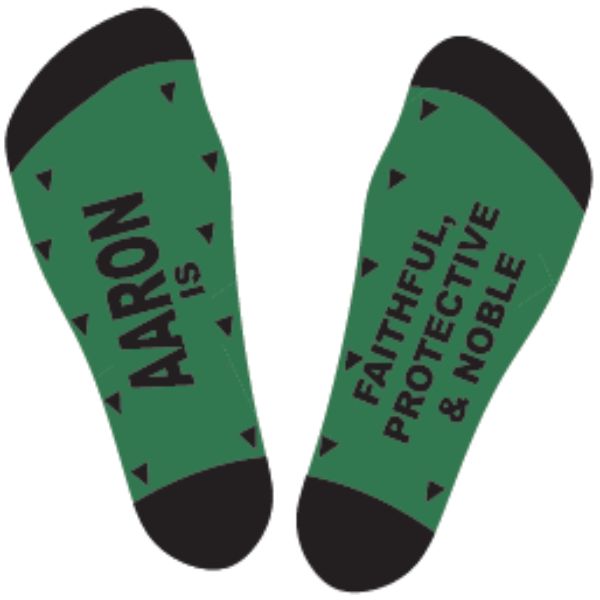 Black & Green Aaron Bamboo Socks