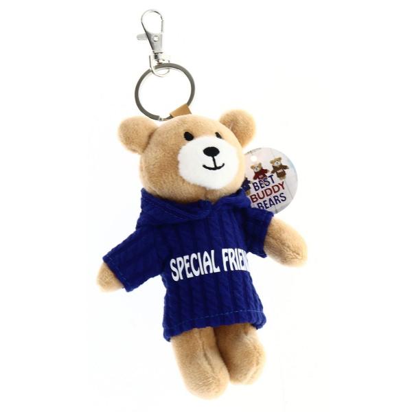 Blue Special Friend Bear Keyring