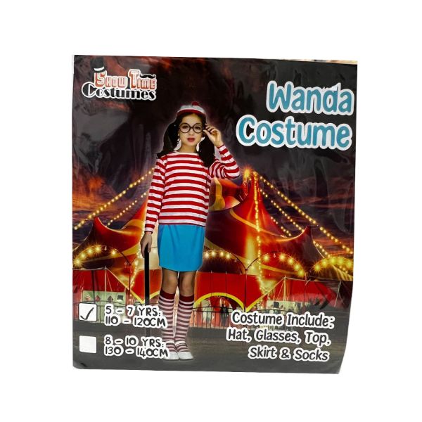 Wanda Girl Kids Costume - 5 - 7 Years