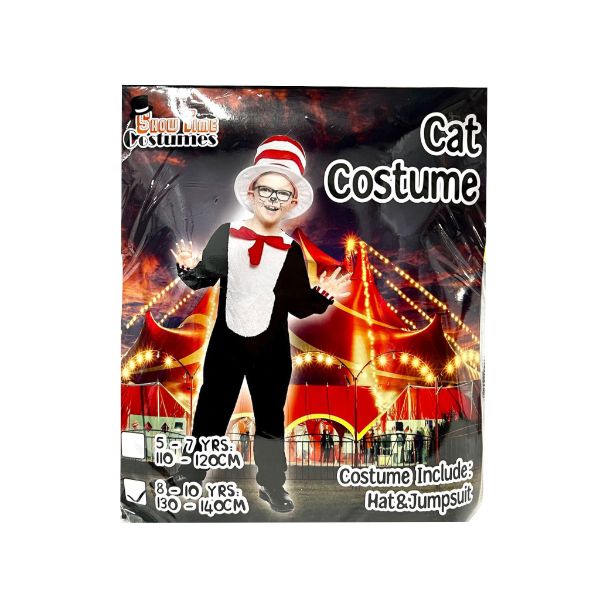 Cat Kids Costume - 8 - 10 Years