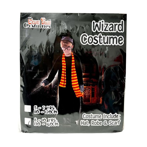 Wizard Scarf Kids Costume - 8 - 10 Years