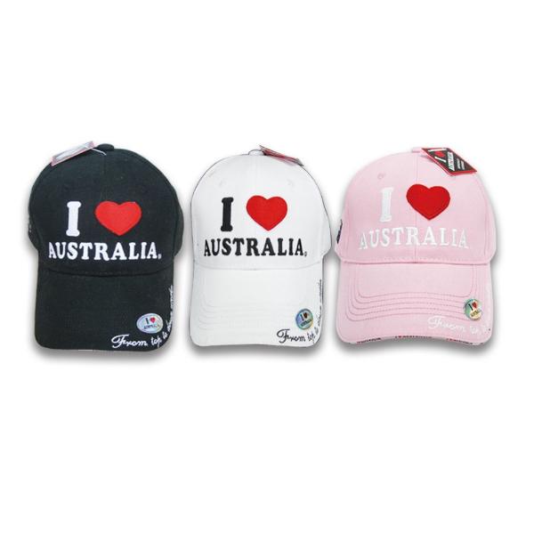 Assorted I Love Australia Premium Cap