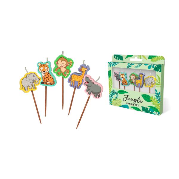 Jungle Novelty Candle Pack