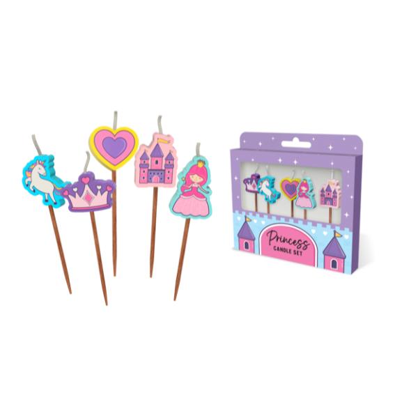 Princess Novelty Candle Pack