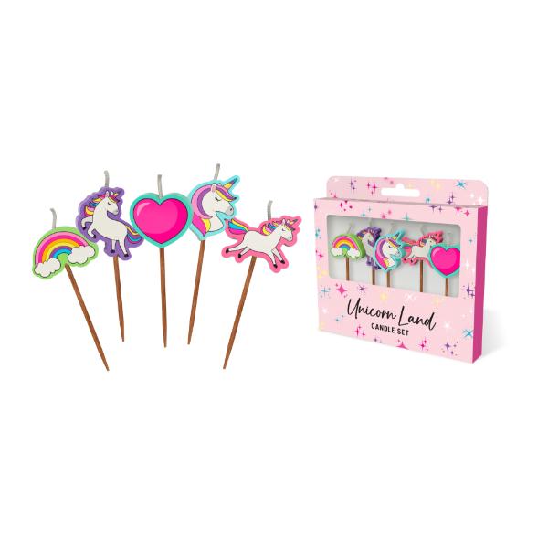 Unicorn Novelty Candle Pack
