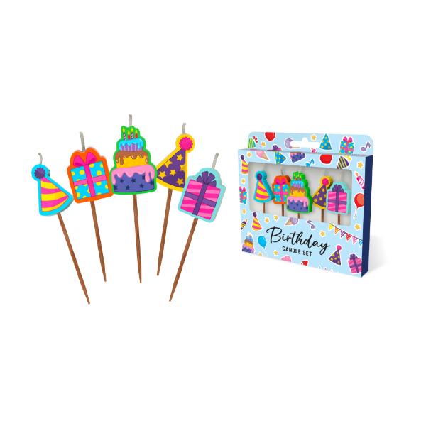 Birthday Novelty Candle Pack