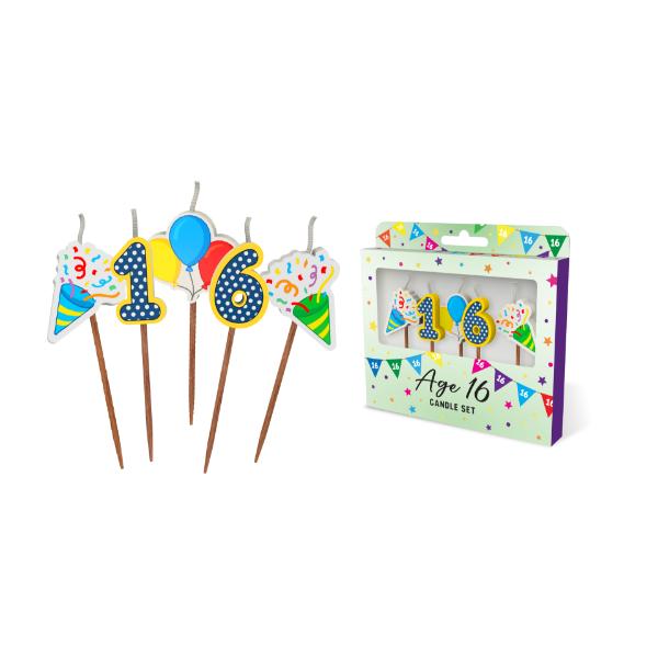16 Novelty Candle Pack