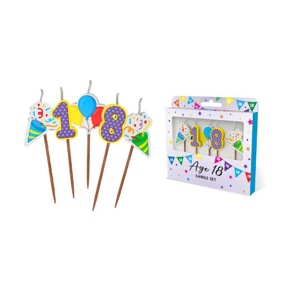 18 Novelty Candle Pack